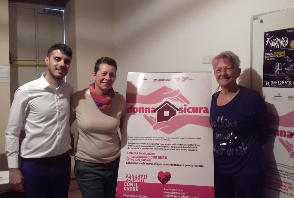 Scatta la raccolta fondi per la casa anti-violenze