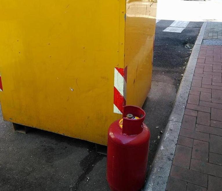 Crescono gli abbandoni di bombole del gas vuote 