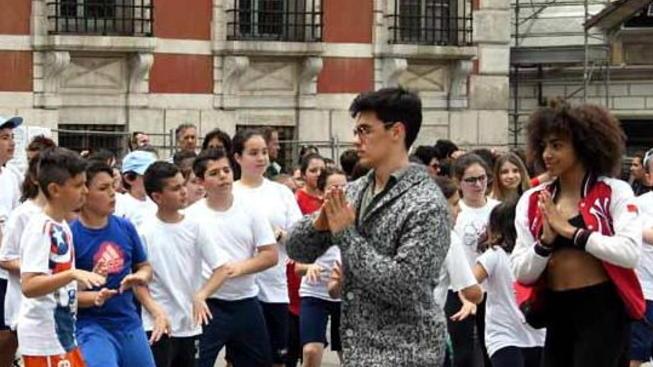 Quattrocento bimbi per una mattina di giochi e sport
