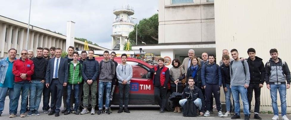 La 4ª dell’Itis marconi alla Tim 