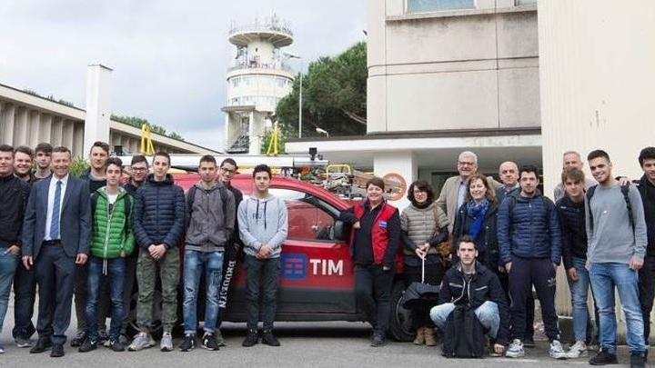 La 4ª dell’Itis marconi alla Tim
