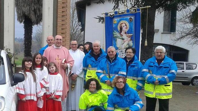 Oggi a La Serra la festa annuale della Misericordia