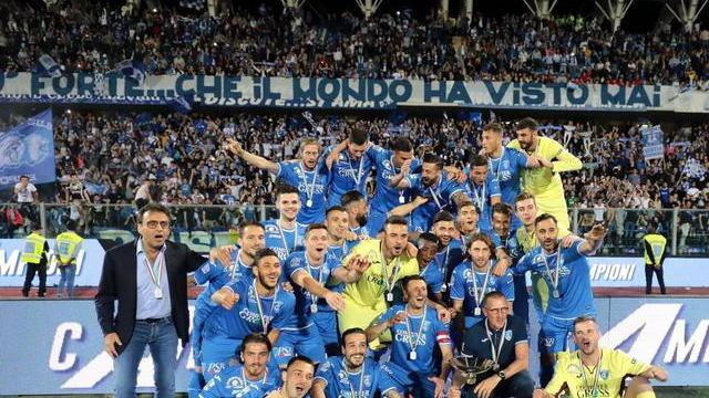 Apoteosi Empoli, esplode la festa
