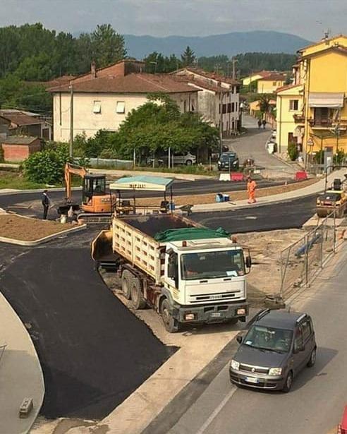 Prende forma la rotonda sulla Pesciatina