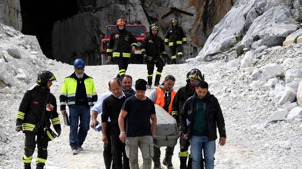 Tragedia in cava a Carrara, i titolari diffidano Venturini della Fillea