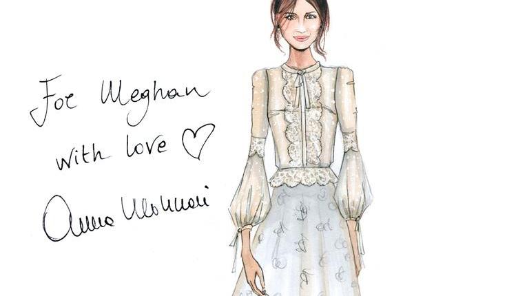 Blumarine e l’abito per Meghan
