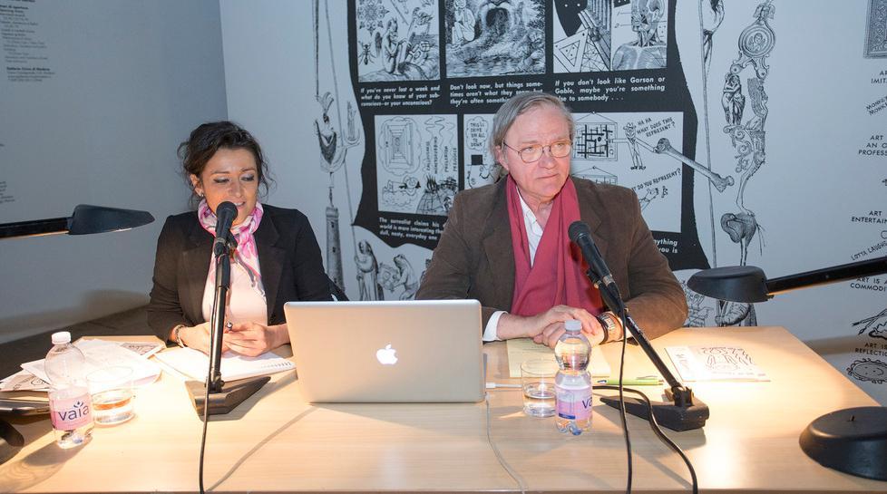 A lezione da Robert Storr