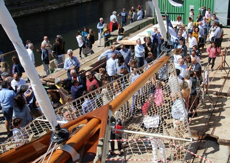 In acqua dopo il restauro Ecco la storica Barbara