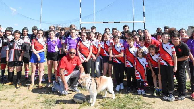 Il Rugby Grosseto ha fatto festa in via Lazzaretti