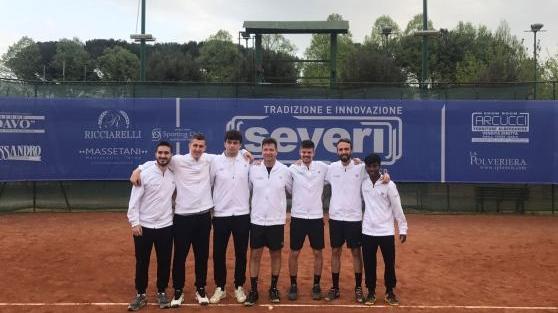 La squadra di Serie B dello Sporting Club Montecatini