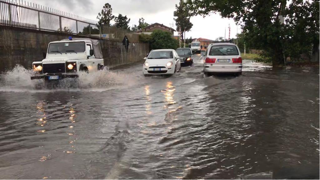 Allagamenti a Sassari 