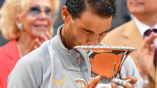 Nadal è ancora il re di Roma Nelle donne Svitolina regina
