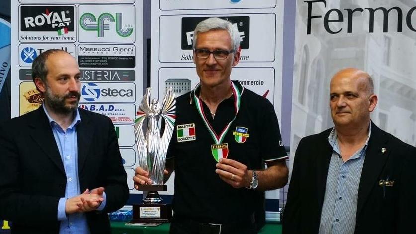 Gianni Lugli campione d’Italia di boccette