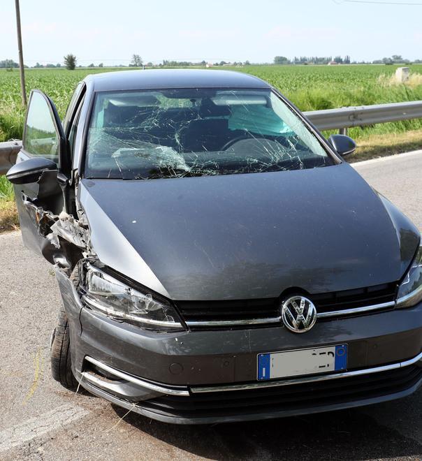 Perde il controllo dell’auto e sbatte contro un platano