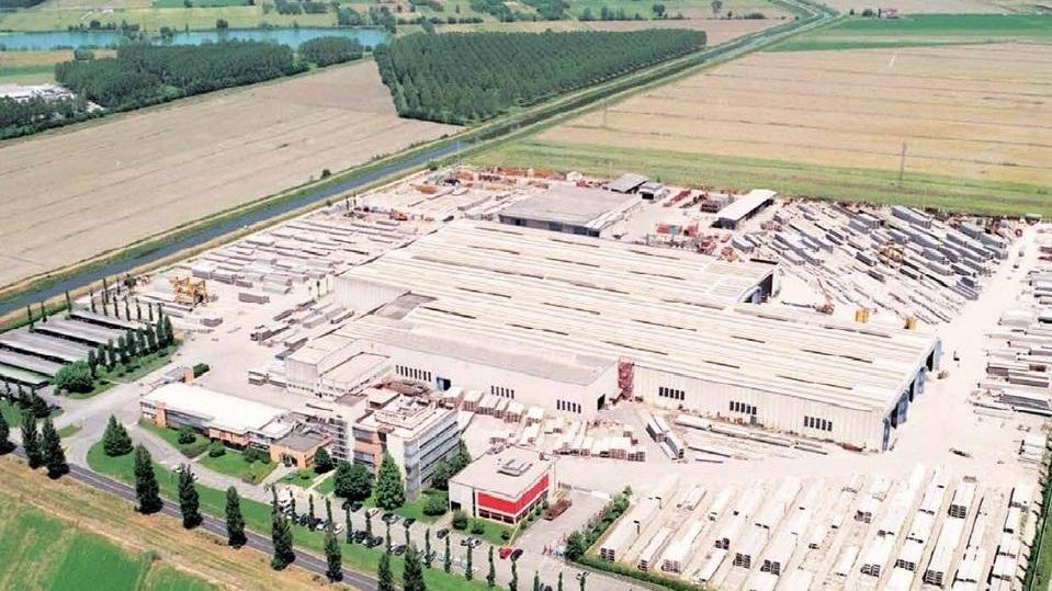 La sede della C7 prefabbricati a Castelnovo Sotto