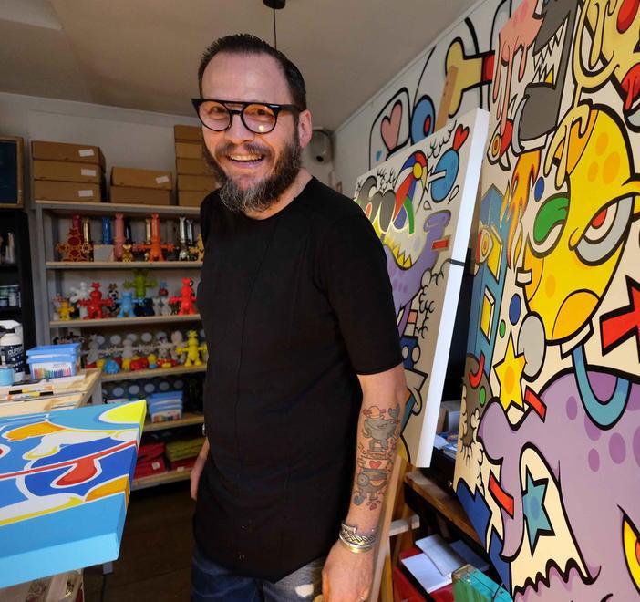 L’anteprima della mostra di Roncarà 