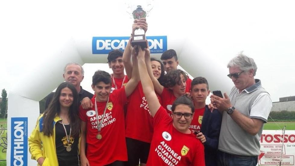 La scuola media Guardi vince il titolo regionale