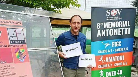 Calcio, via al Memorial Antonetti
