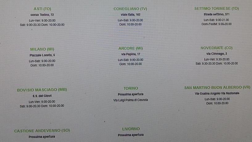 È il trentacinquesimo punto vendita del gruppo