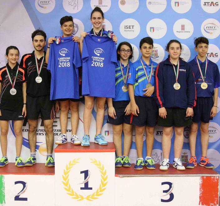 Pecchi campione d’Italia nel doppio misto