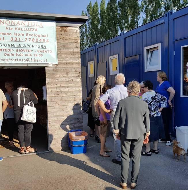 Il centro del riuso ora è più funzionale 