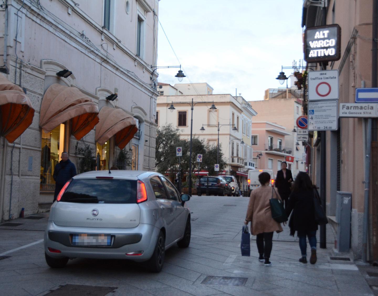 Ztl a Olbia, multato un disabile «Assurdo, faccio ricorso» 