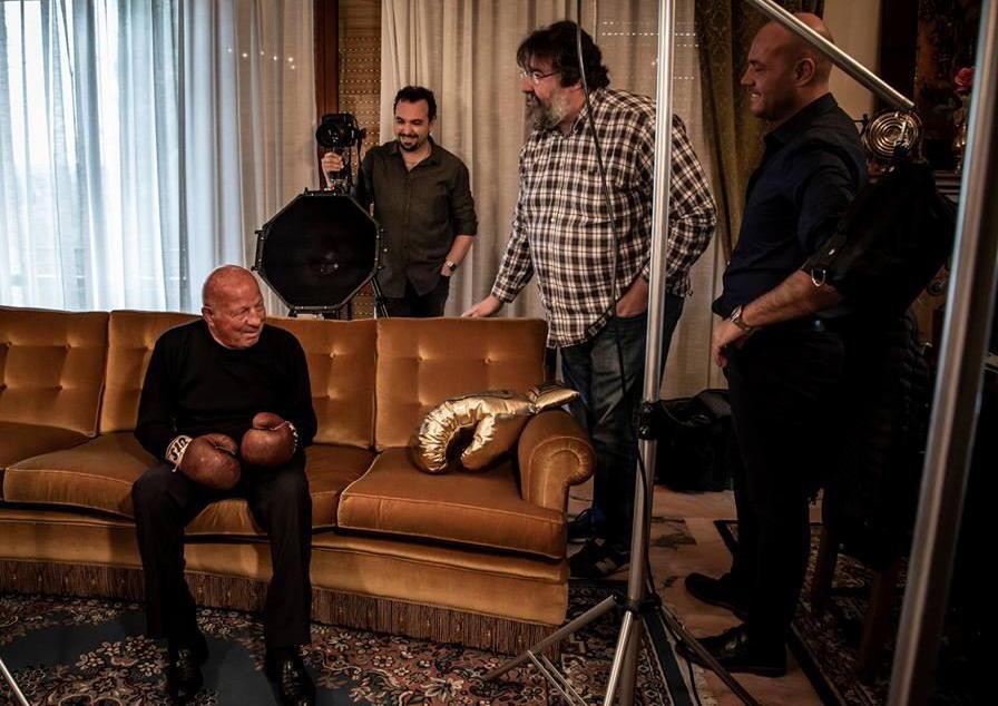 Voce storica della Rai e i big del pugilato per Sandro Mazzinghi 