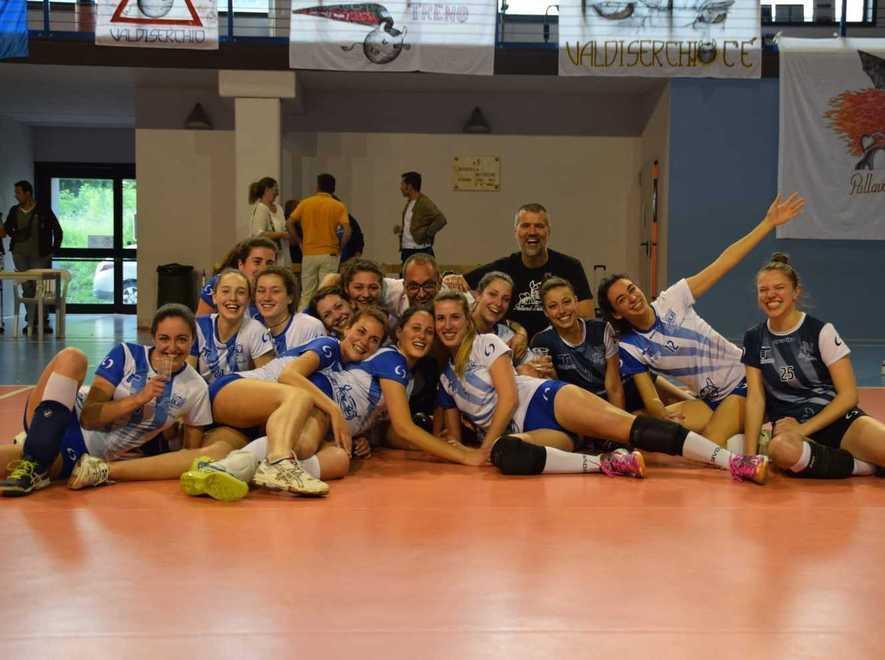 Pallavolo Valdiserchio promossa in D nel match clou con la Pieve a Nievole 