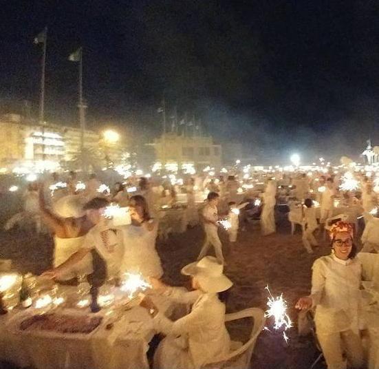 White Party in piazza San Michele 