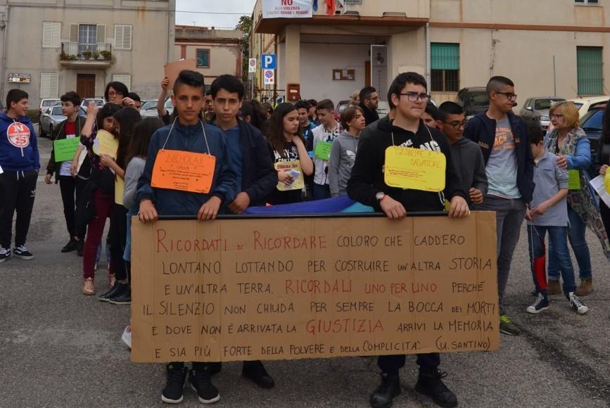 I Cento passi, gli alunni per la legalità 