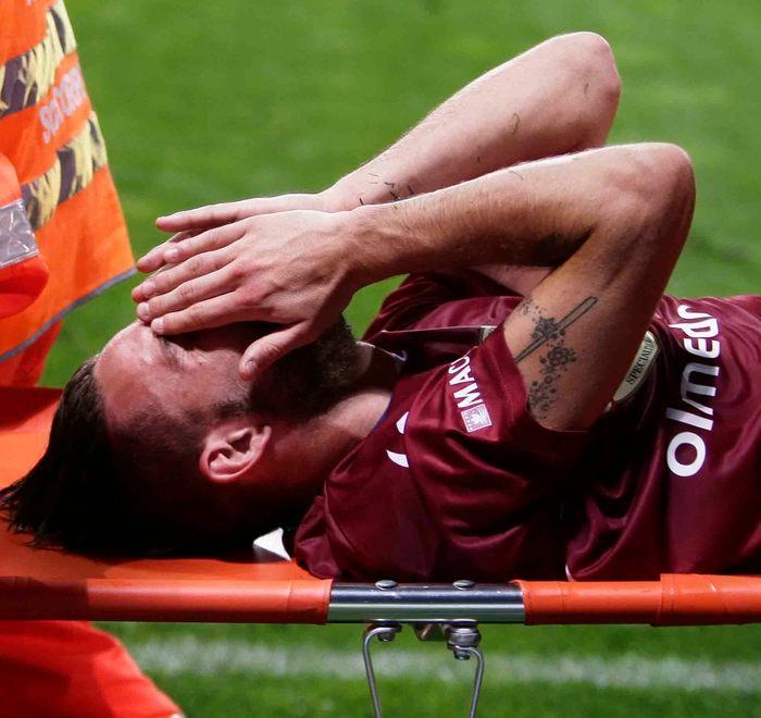 Ale Cesarini in ospedale