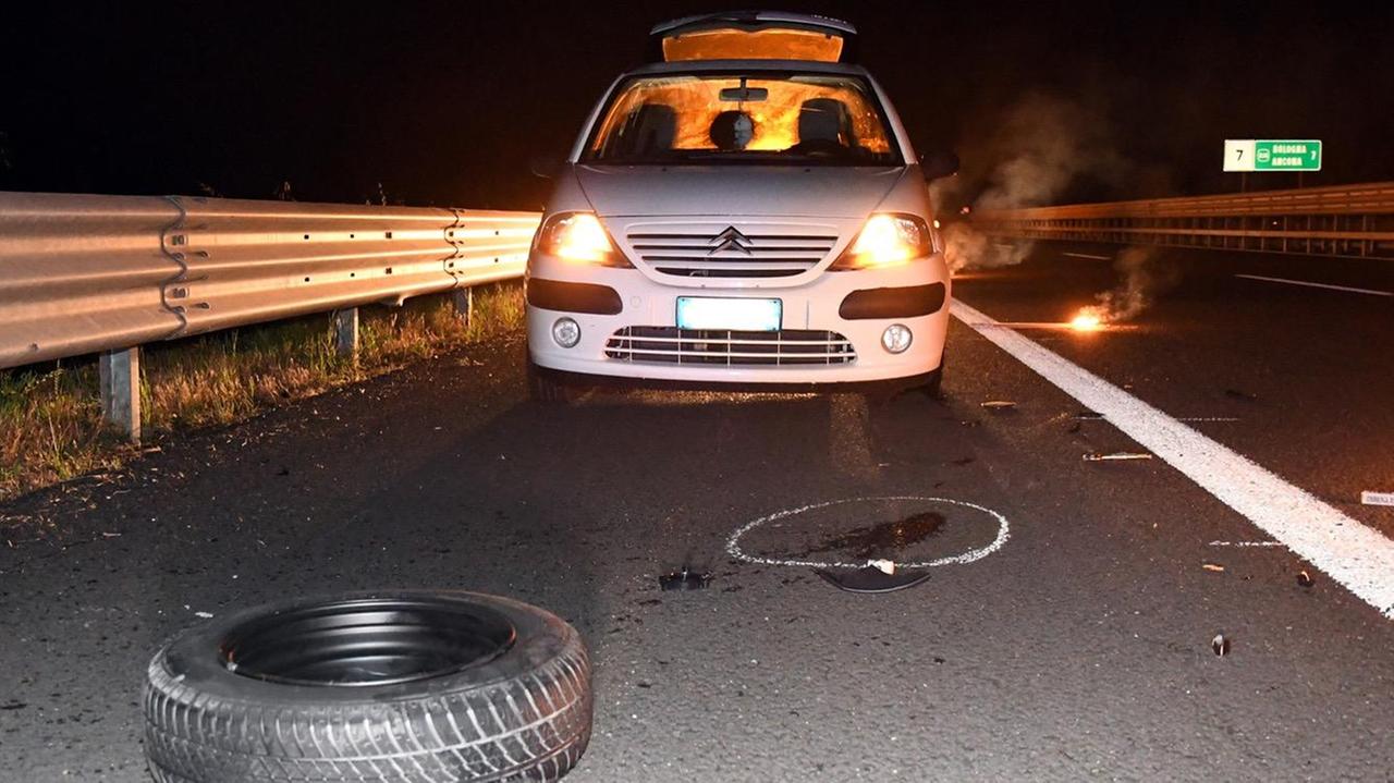 L'incidente mortale in autostrada
