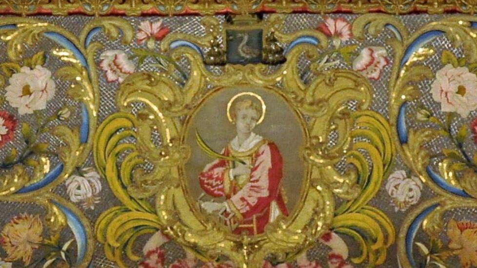 Il paliotto di San Lorenzo in mostra al palazzo vescovile