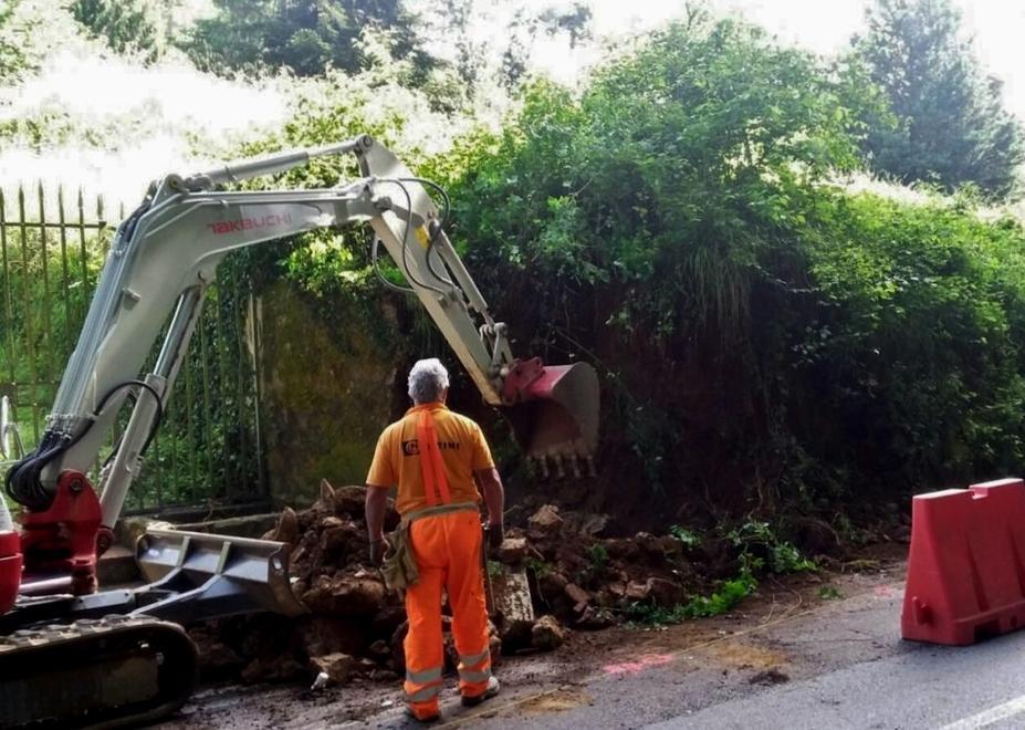 Ruspe contro la curva pericolosa 