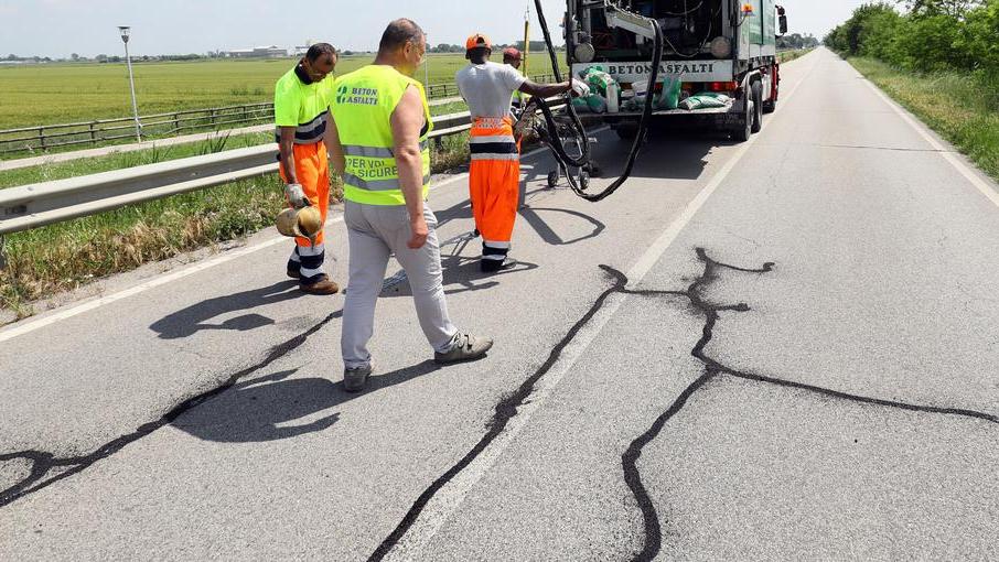 Provinciale chiusa per lavori