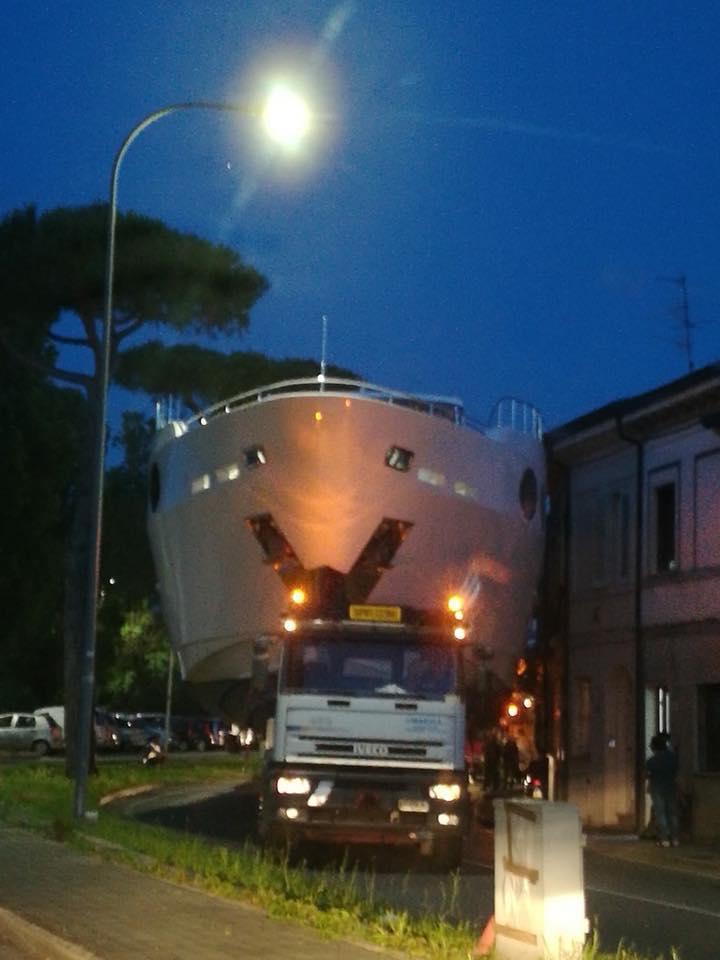 La foto pubblicata dal sindaco Giorgio Del Ghingaro sul suo profilo Facebook