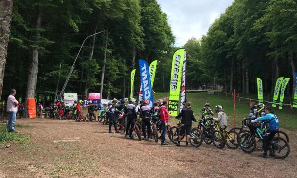 In 250 alla tappa sul Monte Amiata