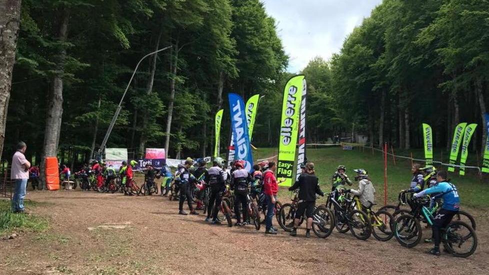 In 250 alla tappa sul Monte Amiata