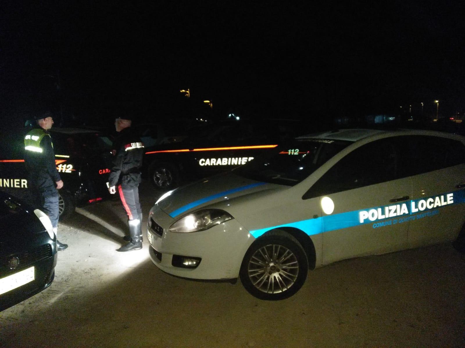 Litorale di Quartu setacciato dalle forze dell'ordine 