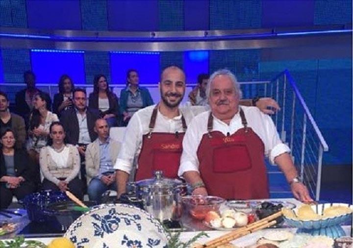 Sandro Cubeddu e Vito Senes alla Prova del Cuoco