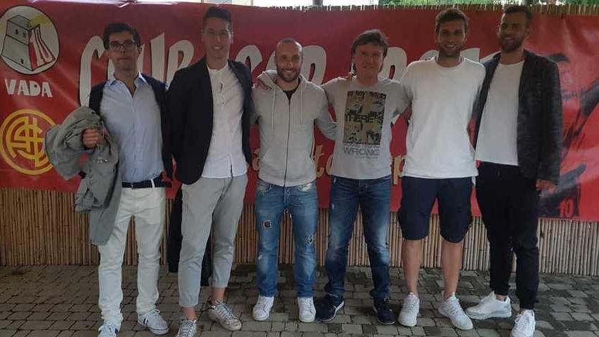 Il cuore amaranto del Club Protti di Vada