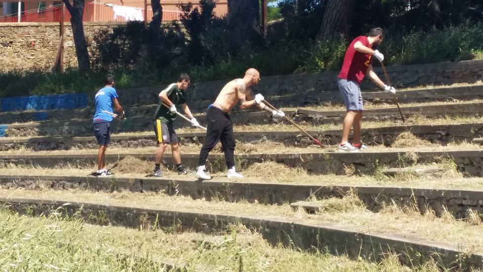 Piombino da ricostruire insieme allo stadio