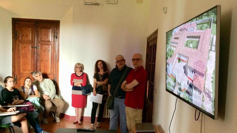 La storia della villa romana nel video girato dai ragazzi