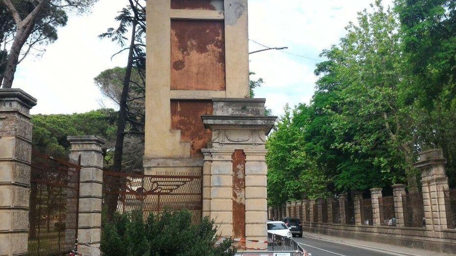 Crolla intonaco di una Torretta