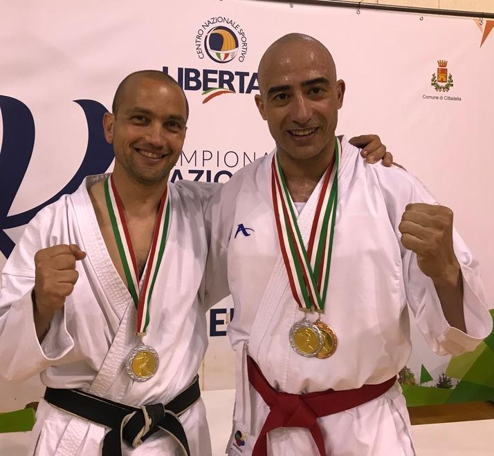 Ai Nazionali di Karate Libertas la Funakoshi tre volte sul podio