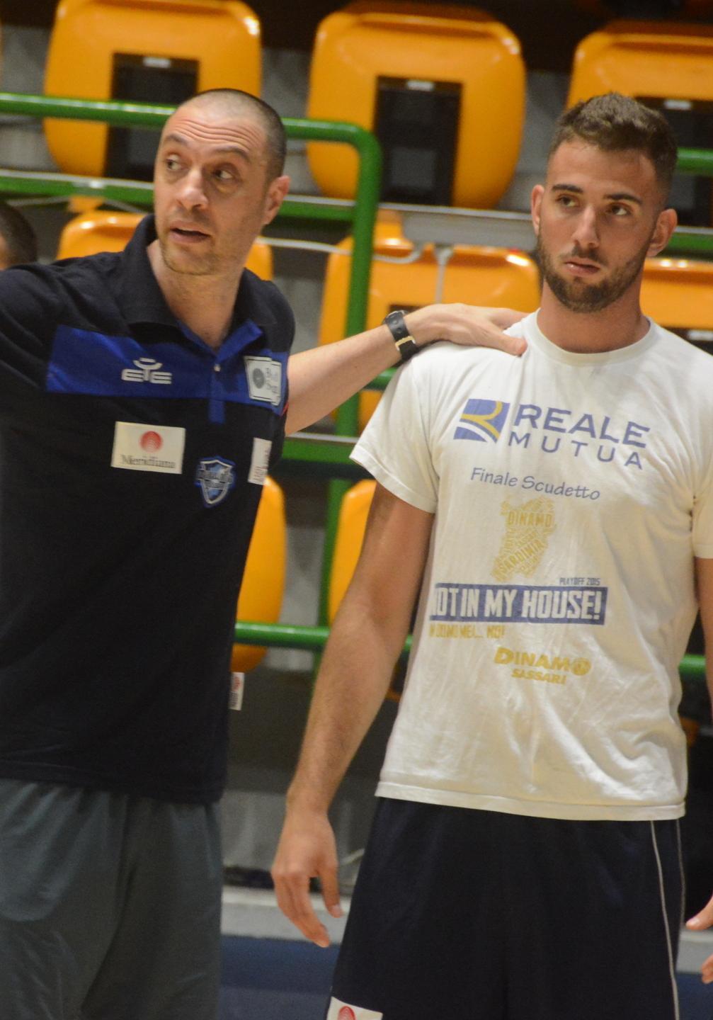 Nasce la Dinamo del futuro, Esposito è già sul parquet 