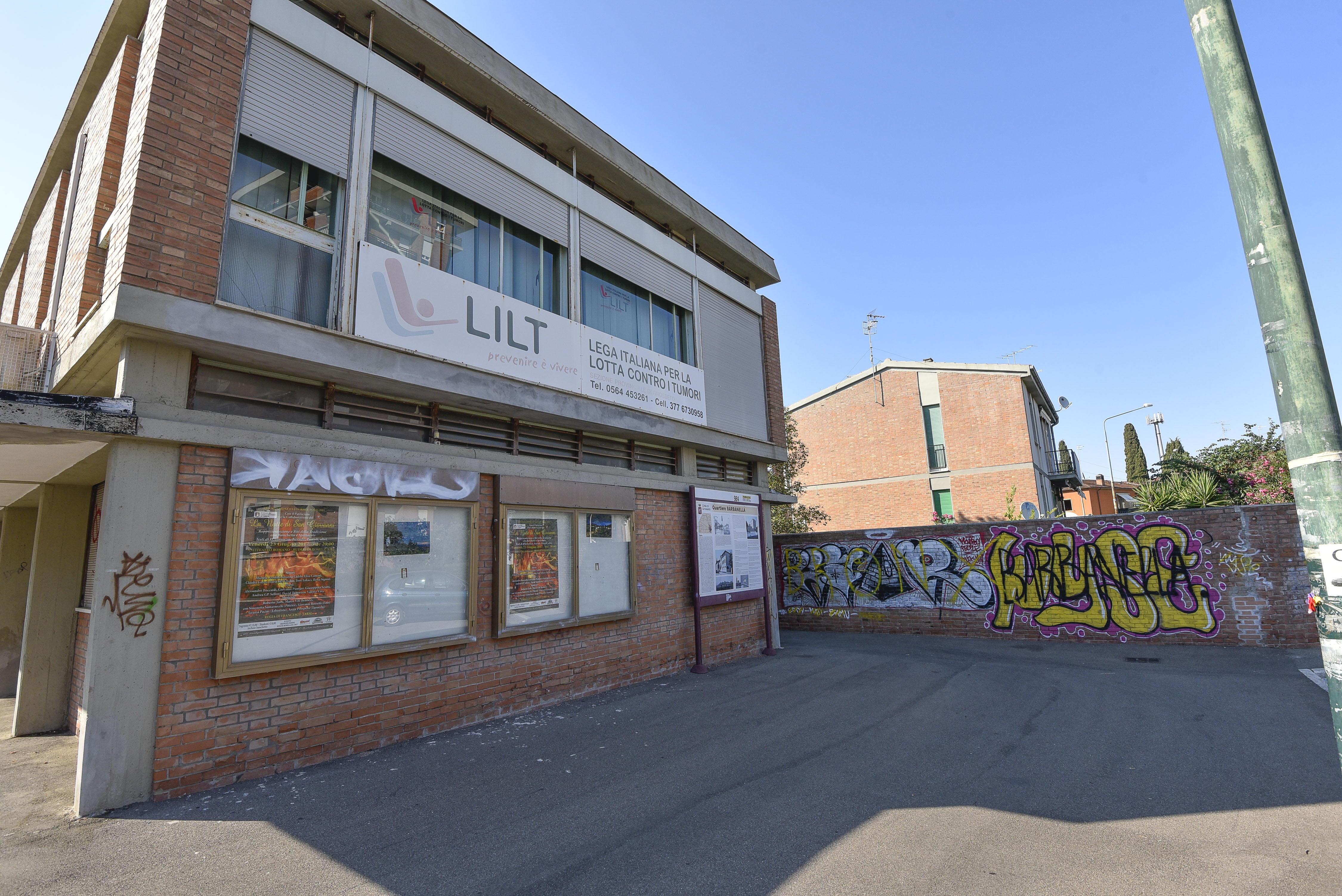 La sede grossetana della Lega Italiana per la Lotta ai Tumori (foto Agenzia Bf)