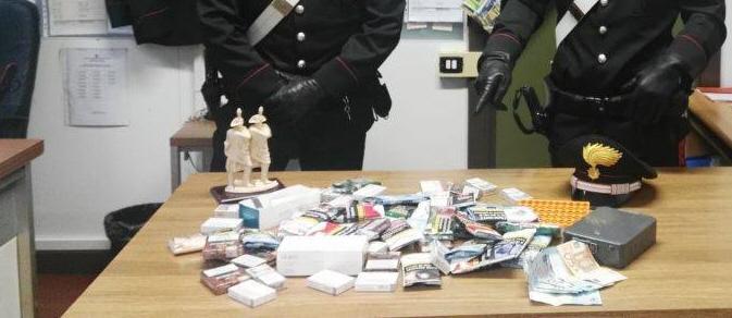 La refurtiva recuperata dai carabinieri