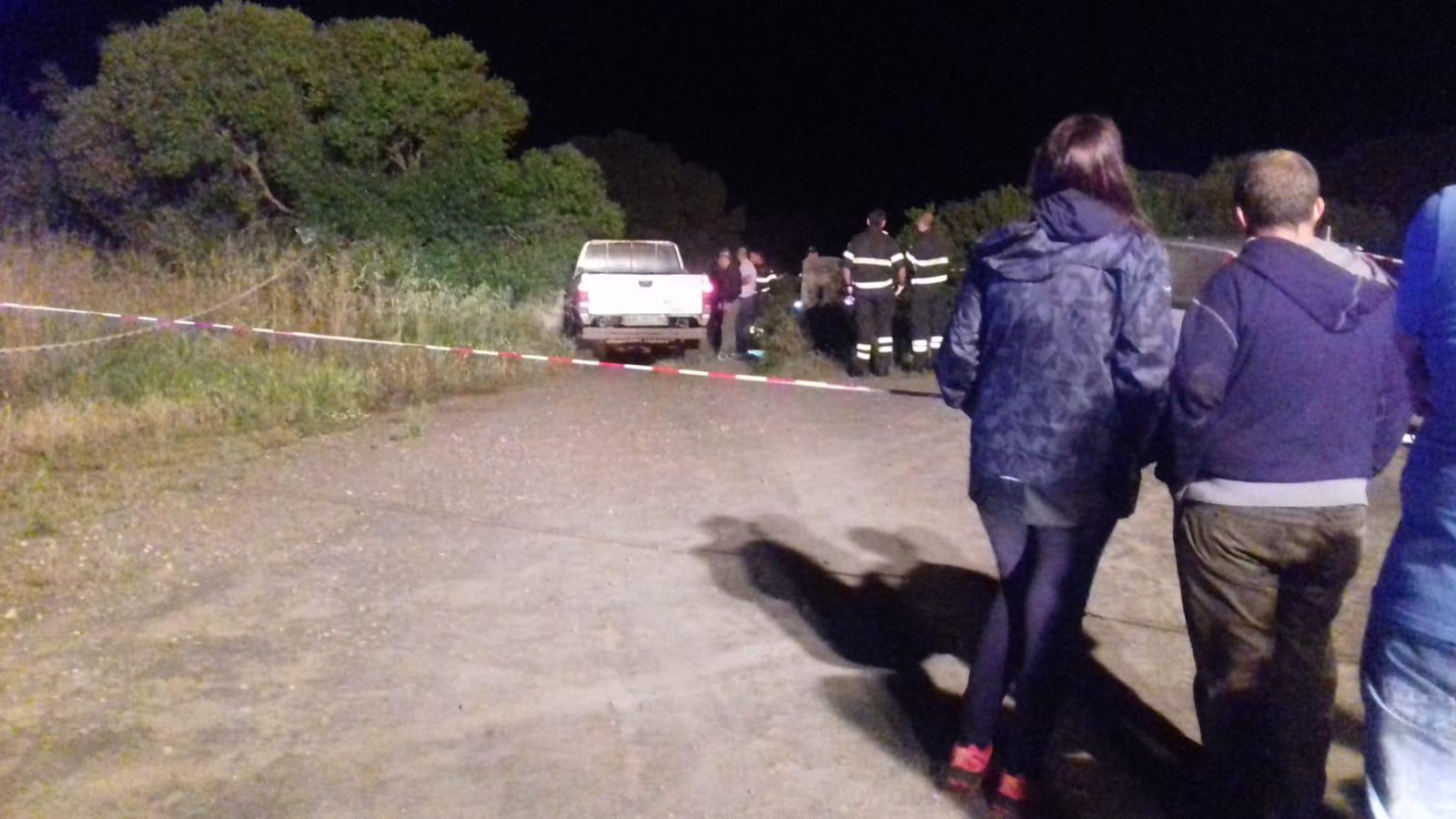 Il pick up che ha ucciso l'allevatore