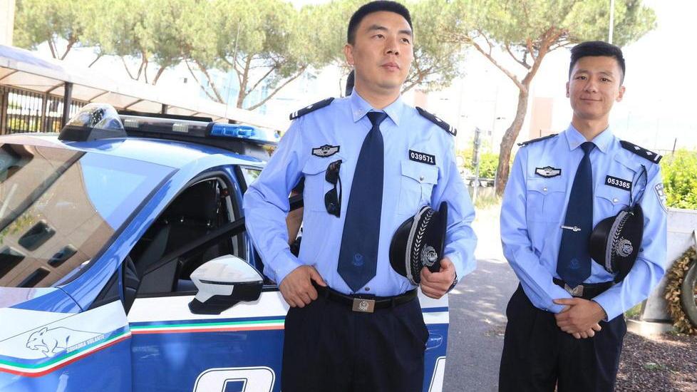 Ecco i poliziotti Hu e Li «Il ponte tra Italia e Cina» 